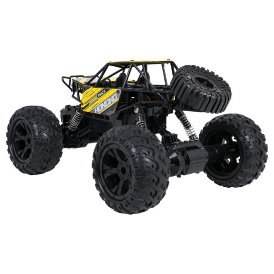 JOKO RC Kovové Auto Crawler ROCK 4x4 1:14 na diaľkové ovládanie, žlté