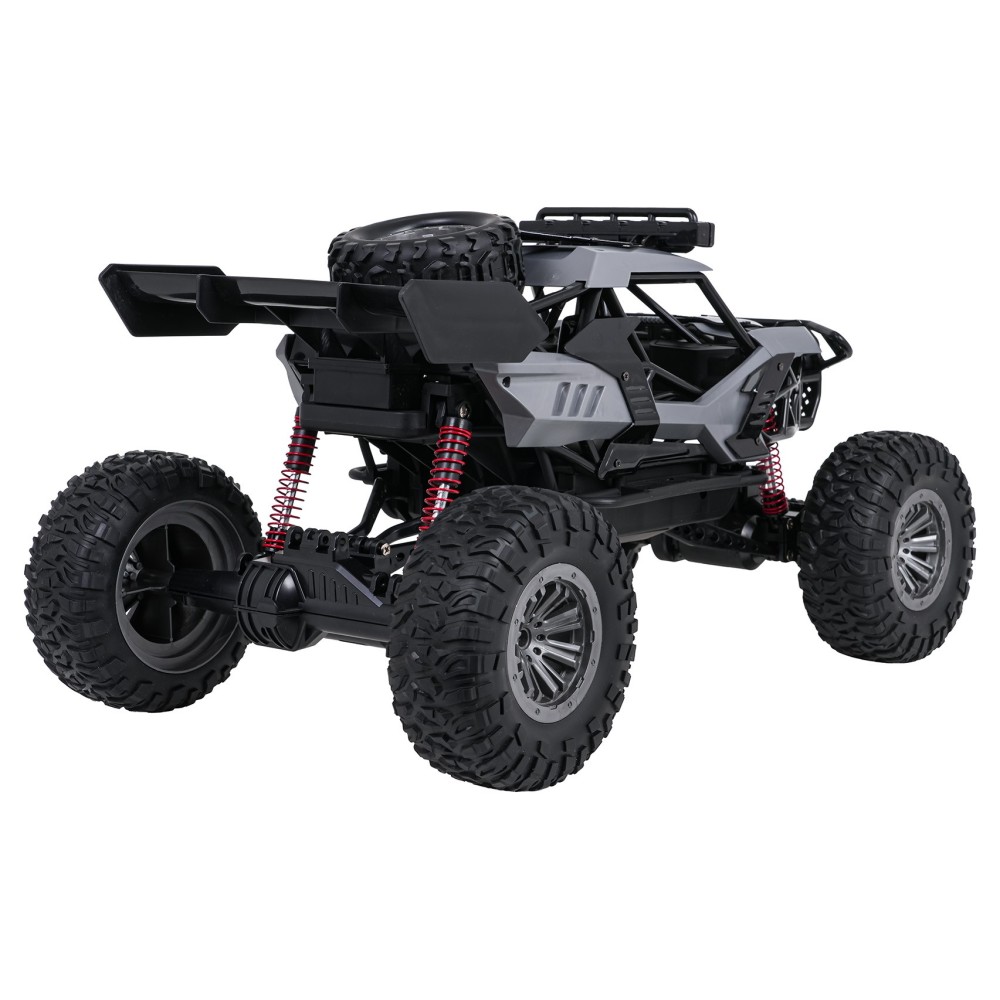 JOKO RC Veľké Kovové Auto Crawler MONSTER 1:6 na diaľkové ovládanie so svetlom, sivé