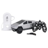 JOKO RC Auto TRACK s Nabíjacou stanicou, svetlom a zvukom, strieborné