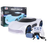JOKO RC Auto Future Concept Stunt, ovládané hodinkami aj diaľkovým ovládaním, s Dymovým Efektom, svetlom a zvukom
