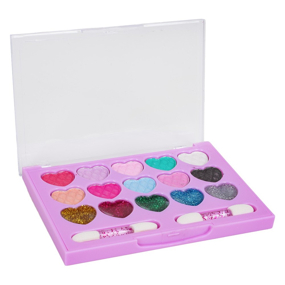 JOKO MEGA Detská Make up sada s Umelými nechtami, náramok, prsteň, laky na nechty + Plyšová Kozmetická Taška Mačička