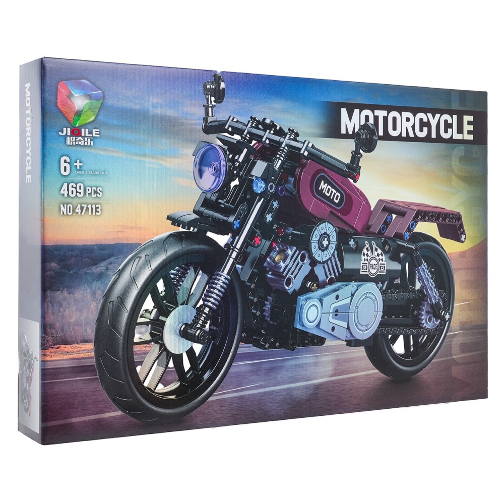 JOKO Technická Stavebnica Motorka 469ks