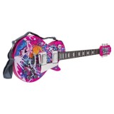 JOKO Detská Elektrická Gitara s mikfrofónom, ružová