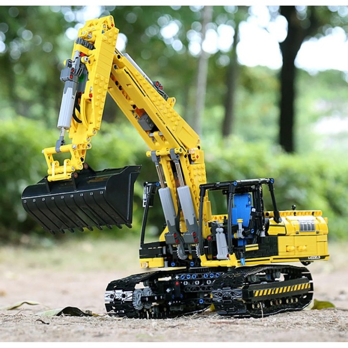 Mould King RC Stavebnica Bager 2169ks na diaľkové ovládanie + 4 motori