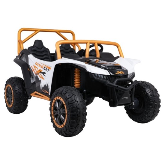Arctic CAT Elektrické Autíčko Buggy WILDCAT XX 4x200W 24V, penové kolesá, Dvojmiestne kožené sedadlo, nosnosť 60kg, biele