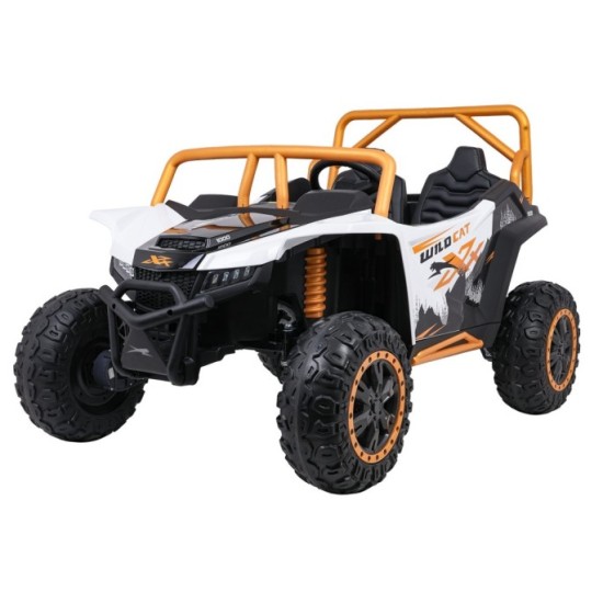 Arctic CAT Elektrické Autíčko Buggy WILDCAT XX 4x200W 24V, penové kolesá, Dvojmiestne kožené sedadlo, nosnosť 60kg, biele
