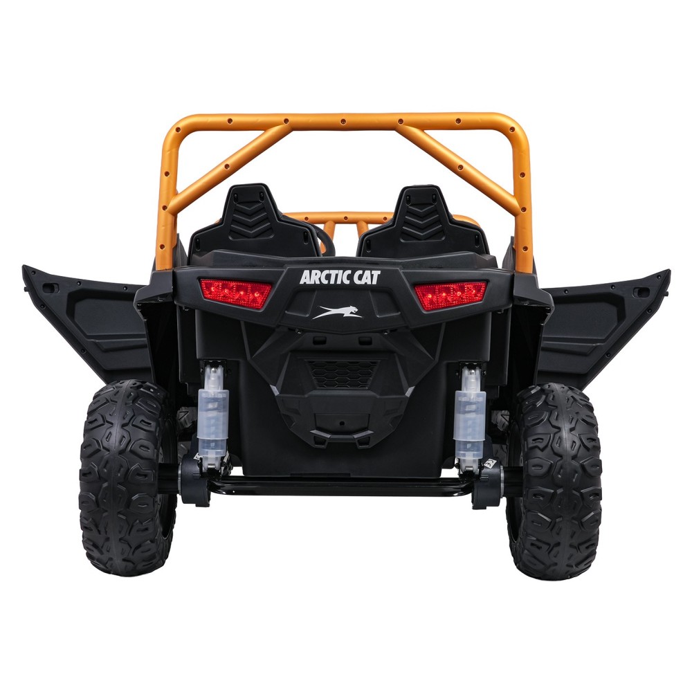 Arctic CAT Elektrické Autíčko Buggy WILDCAT XX 4x200W 24V, penové kolesá, Dvojmiestne kožené sedadlo, nosnosť 60kg, biele