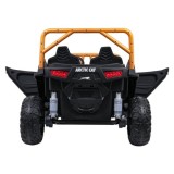 Arctic CAT Elektrické Autíčko Buggy WILDCAT XX 4x200W 24V, penové kolesá, Dvojmiestne kožené sedadlo, nosnosť 60kg, biele