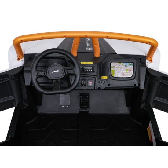 Arctic CAT Elektrické Autíčko Buggy WILDCAT XX 4x200W 24V, penové kolesá, Dvojmiestne kožené sedadlo, nosnosť 60kg, biele