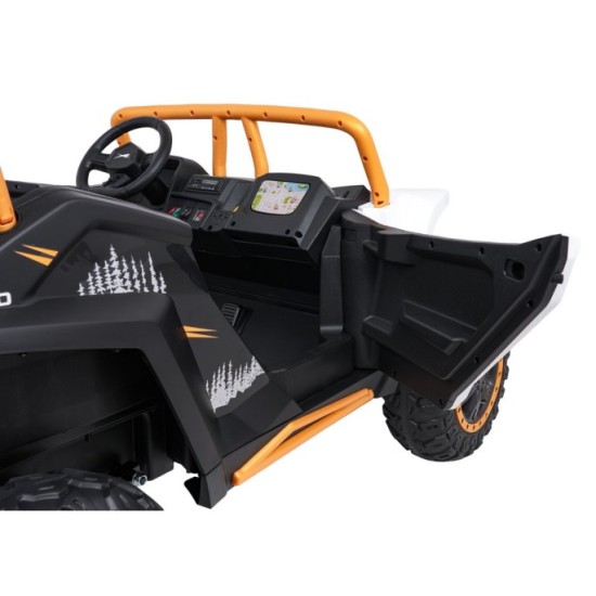 Arctic CAT Elektrické Autíčko Buggy WILDCAT XX 4x200W 24V, penové kolesá, Dvojmiestne kožené sedadlo, nosnosť 60kg, biele