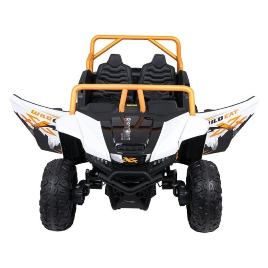 Arctic CAT Elektrické Autíčko Buggy WILDCAT XX 4x200W 24V, penové kolesá, Dvojmiestne kožené sedadlo, nosnosť 60kg, biele
