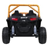 Arctic CAT Elektrické Autíčko Buggy WILDCAT XX 4x200W 24V, penové kolesá, Dvojmiestne kožené sedadlo, nosnosť 60kg, ružové