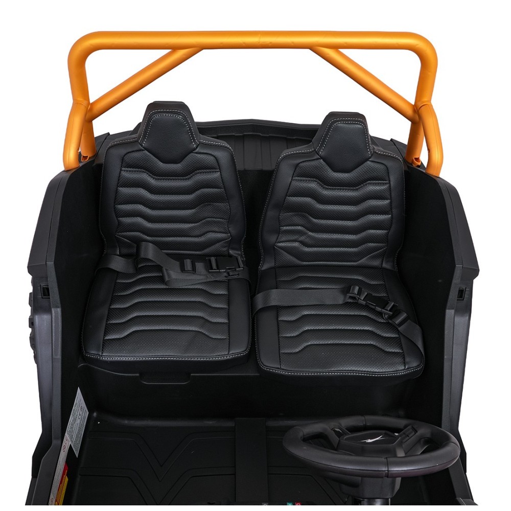 Arctic CAT Elektrické Autíčko Buggy WILDCAT XX 4x200W 24V, penové kolesá, Dvojmiestne kožené sedadlo, nosnosť 60kg, ružové