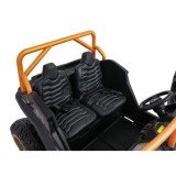 Arctic CAT Elektrické Autíčko Buggy WILDCAT XX 4x200W 24V, penové kolesá, Dvojmiestne kožené sedadlo, nosnosť 60kg, ružové