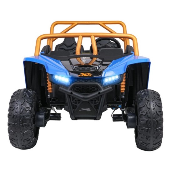 Arctic CAT Elektrické Autíčko Buggy WILDCAT XX 4x200W 24V, penové kolesá, Dvojmiestne kožené sedadlo, nosnosť 60kg, modré
