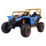 Arctic CAT Elektrické Autíčko Buggy WILDCAT XX 4x200W 24V, penové kolesá, Dvojmiestne kožené sedadlo, nosnosť 60kg, modré