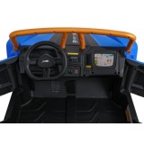 Arctic CAT Elektrické Autíčko Buggy WILDCAT XX 4x200W 24V, penové kolesá, Dvojmiestne kožené sedadlo, nosnosť 60kg, modré