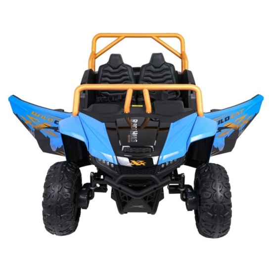 Arctic CAT Elektrické Autíčko Buggy WILDCAT XX 4x200W 24V, penové kolesá, Dvojmiestne kožené sedadlo, nosnosť 60kg, modré