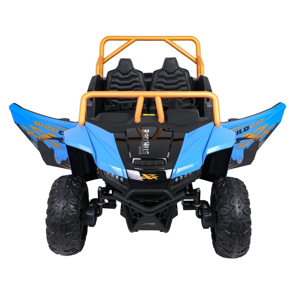 Arctic CAT Elektrické Autíčko Buggy WILDCAT XX 4x200W 24V, penové kolesá, Dvojmiestne kožené sedadlo, nosnosť 60kg, modré