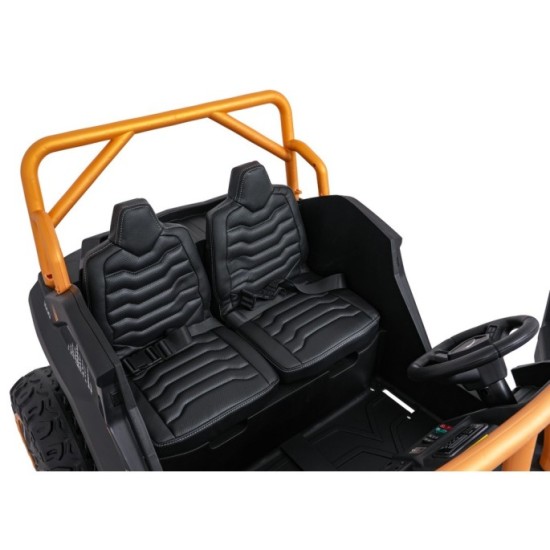 Arctic CAT Elektrické Autíčko Buggy WILDCAT XX 4x200W 24V, penové kolesá, Dvojmiestne kožené sedadlo, nosnosť 60kg, modré