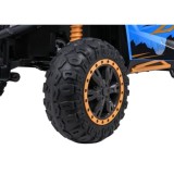 Arctic CAT Elektrické Autíčko Buggy WILDCAT XX 4x200W 24V, penové kolesá, Dvojmiestne kožené sedadlo, nosnosť 60kg, modré