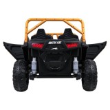 Arctic CAT Elektrické Autíčko Buggy WILDCAT XX 4x200W 24V, penové kolesá, Dvojmiestne kožené sedadlo, nosnosť 60kg, žlté