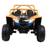 Arctic CAT Elektrické Autíčko Buggy WILDCAT XX 4x200W 24V, penové kolesá, Dvojmiestne kožené sedadlo, nosnosť 60kg, zlaté