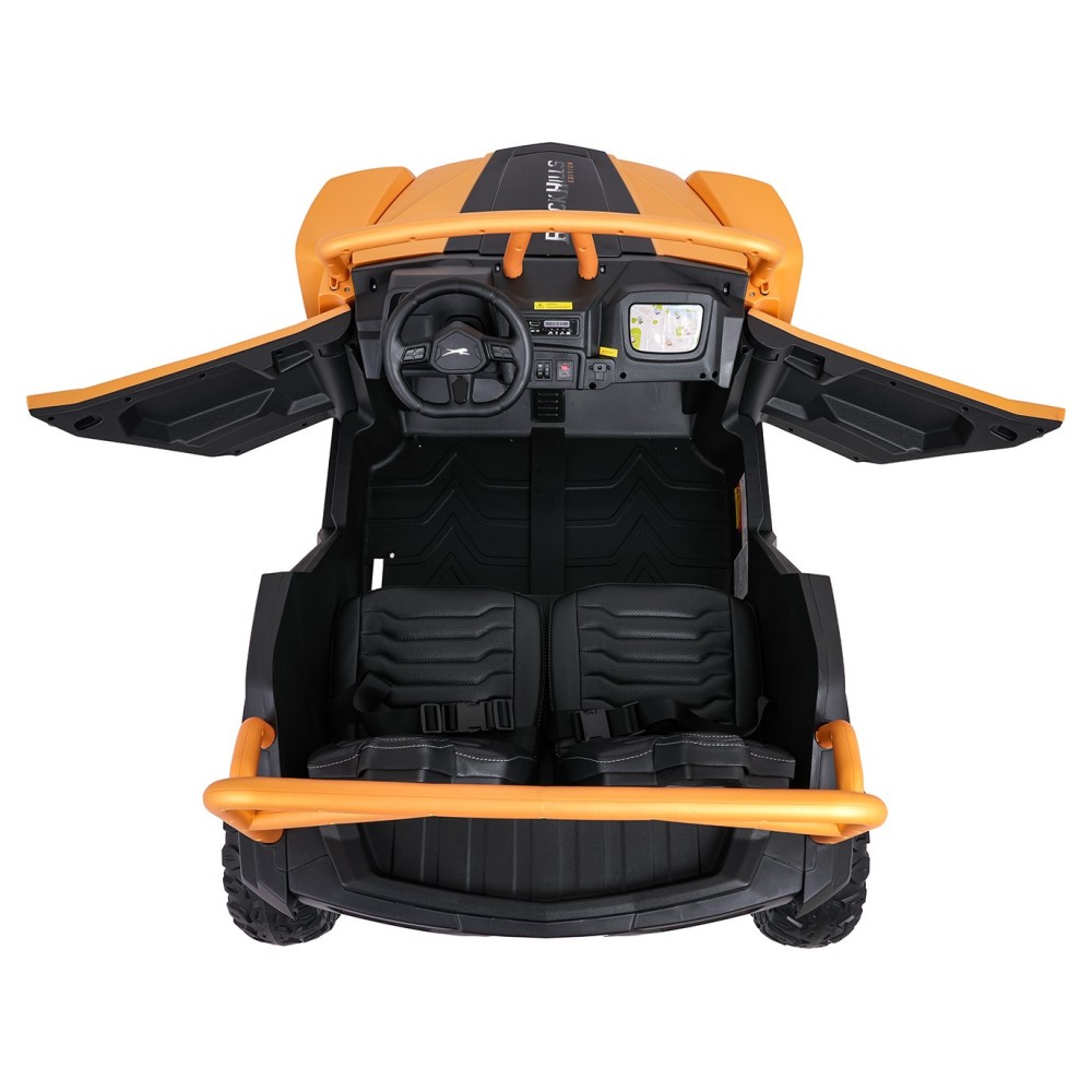 Arctic CAT Elektrické Autíčko Buggy WILDCAT XX 4x200W 24V, penové kolesá, Dvojmiestne kožené sedadlo, nosnosť 60kg, zlaté