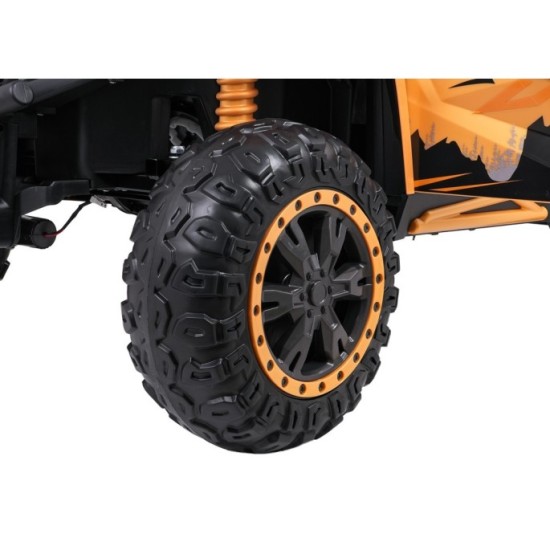 Arctic CAT Elektrické Autíčko Buggy WILDCAT XX 4x200W 24V, penové kolesá, Dvojmiestne kožené sedadlo, nosnosť 60kg, zlaté
