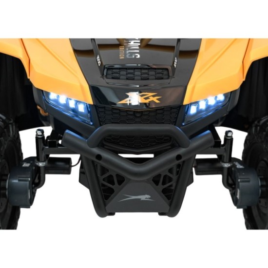 Arctic CAT Elektrické Autíčko Buggy WILDCAT XX 4x200W 24V, penové kolesá, Dvojmiestne kožené sedadlo, nosnosť 60kg, zlaté