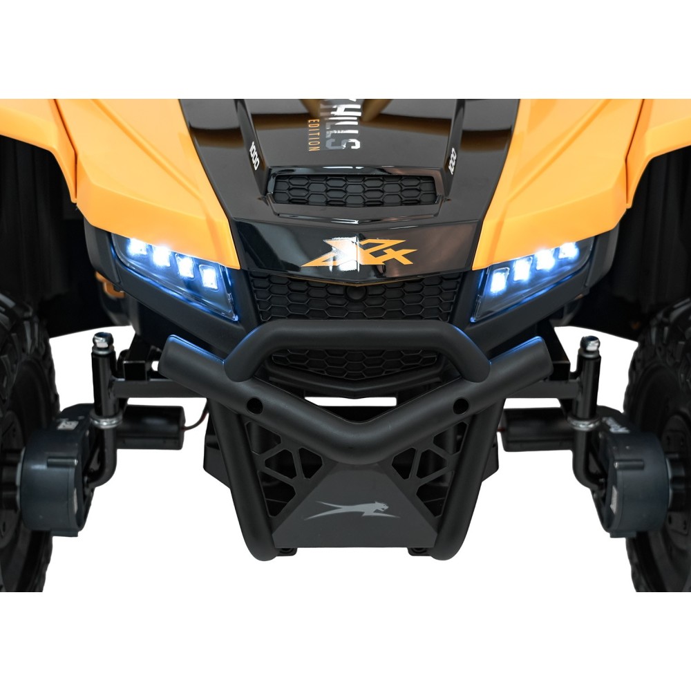Arctic CAT Elektrické Autíčko Buggy WILDCAT XX 4x200W 24V, penové kolesá, Dvojmiestne kožené sedadlo, nosnosť 60kg, zlaté
