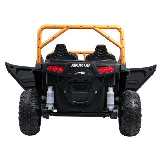 Arctic CAT Elektrické Autíčko Buggy WILDCAT XX 4x200W 24V, penové kolesá, Dvojmiestne kožené sedadlo, nosnosť 60kg, zelené