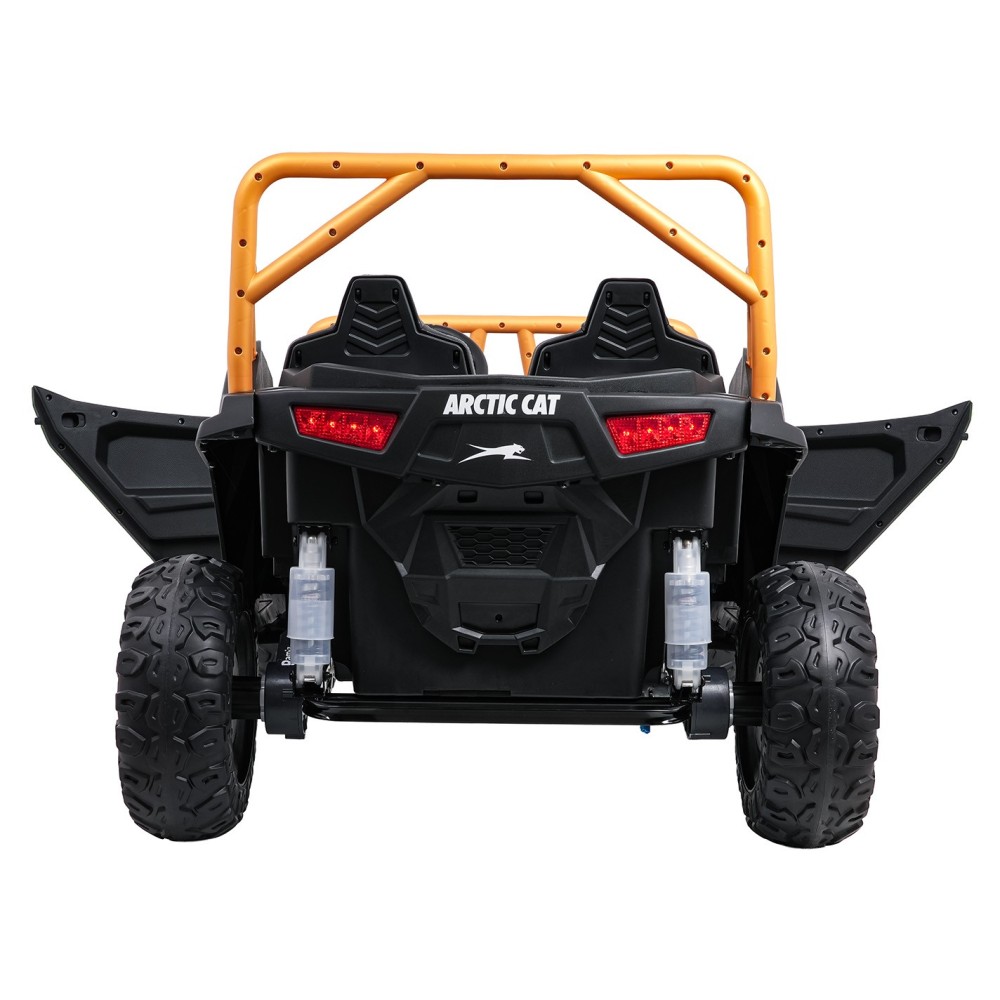 Arctic CAT Elektrické Autíčko Buggy WILDCAT XX 4x200W 24V, penové kolesá, Dvojmiestne kožené sedadlo, nosnosť 60kg, zelené