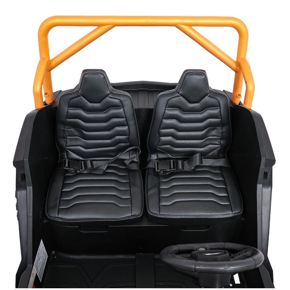 Arctic CAT Elektrické Autíčko Buggy WILDCAT XX 4x200W 24V, penové kolesá, Dvojmiestne kožené sedadlo, nosnosť 60kg, zelené
