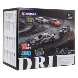 JOKO RC Driftovacie Autíčko 4x4 na diaľkové ovládanie 1:43, rýchlosť 15km/h, modré