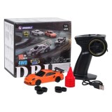 JOKO RC Driftovacie Autíčko 4x4 na diaľkové ovládanie 1:43, rýchlosť 15km/h, oranžové