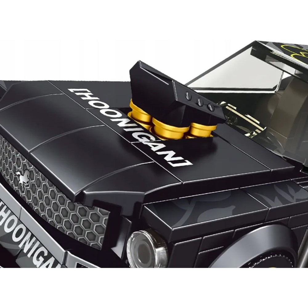 Mould King Technická Stavebnica Športové Auto Must 414ks, čierne