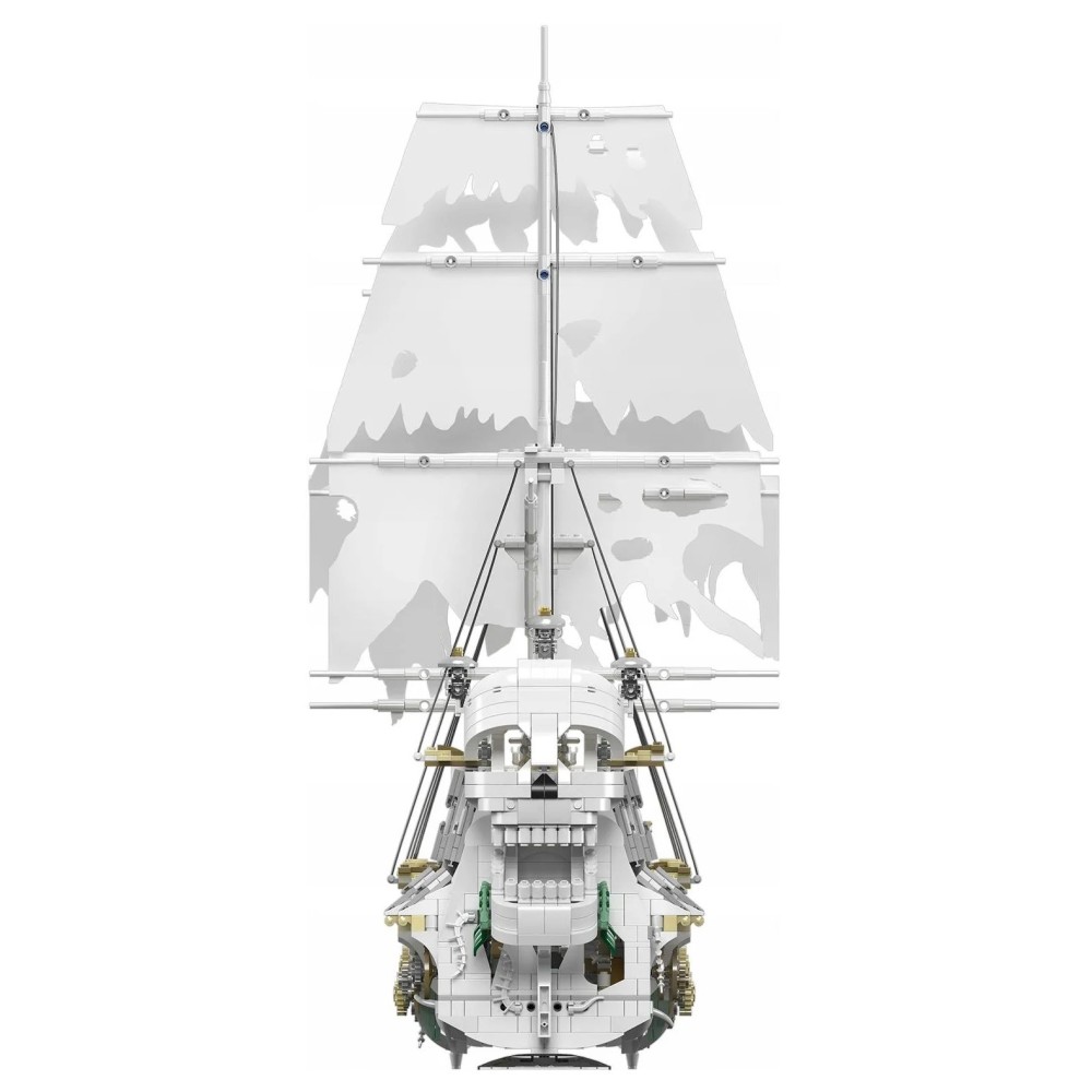 Mould King Veľká Technická Stavebnica Pirátska Loď Ghost 93cm x 62cm 3769ks