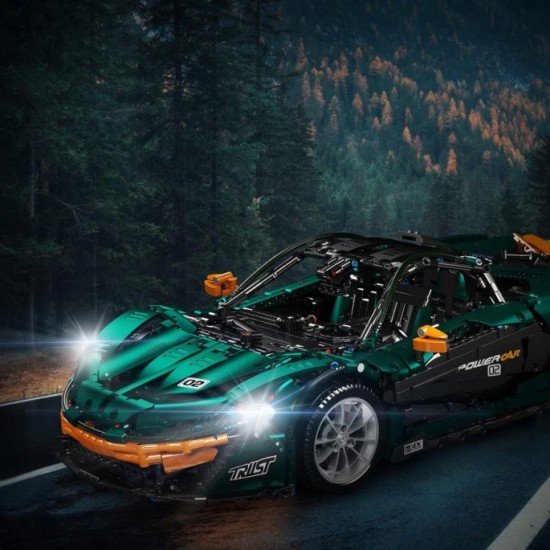 Mould King Technická Stavebnica Športové auto 3268ks, zelené