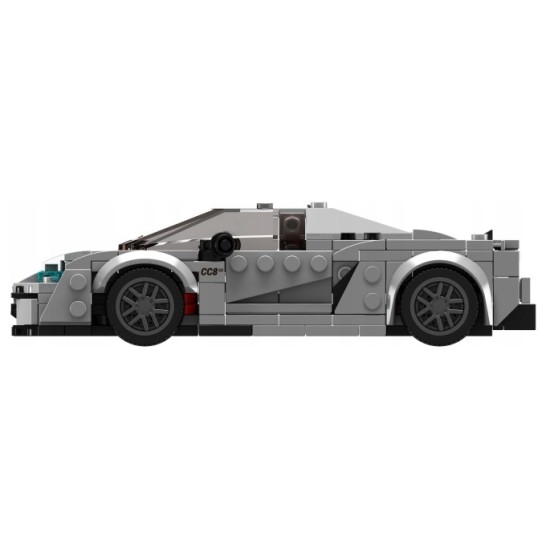 Mould King Technická Stavebnica Športové auto 388ks, strieborné