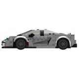 Mould King Technická Stavebnica Športové auto 388ks, strieborné