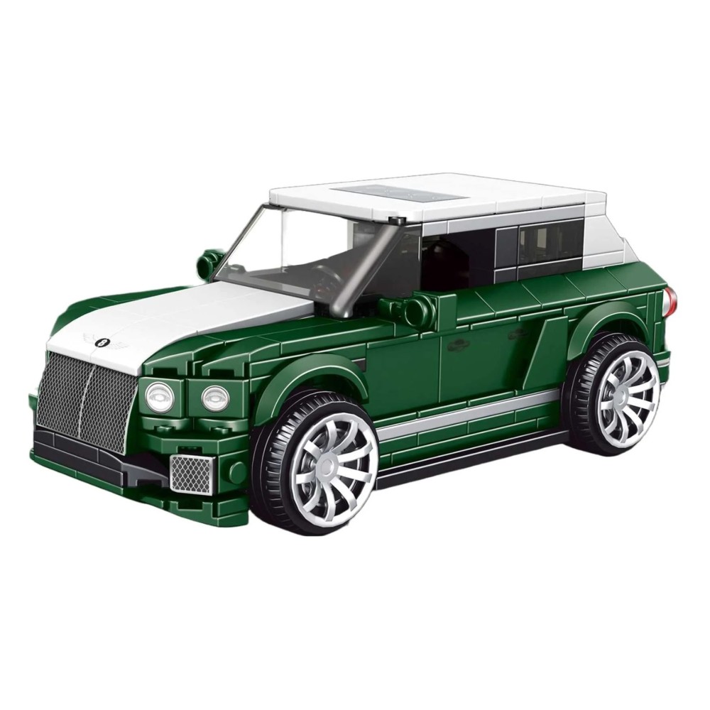 Mould King Technická Stavebnica Bentayga 443ks + vitrína, zelené