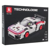 Reobrix Technická Stavebnica Športové auto 346ks, biele