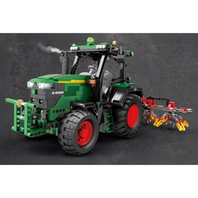 JOKO RC Stavebnica Traktor 1664ks na diaľkové ovládanie + 4 motori a LED svetlo