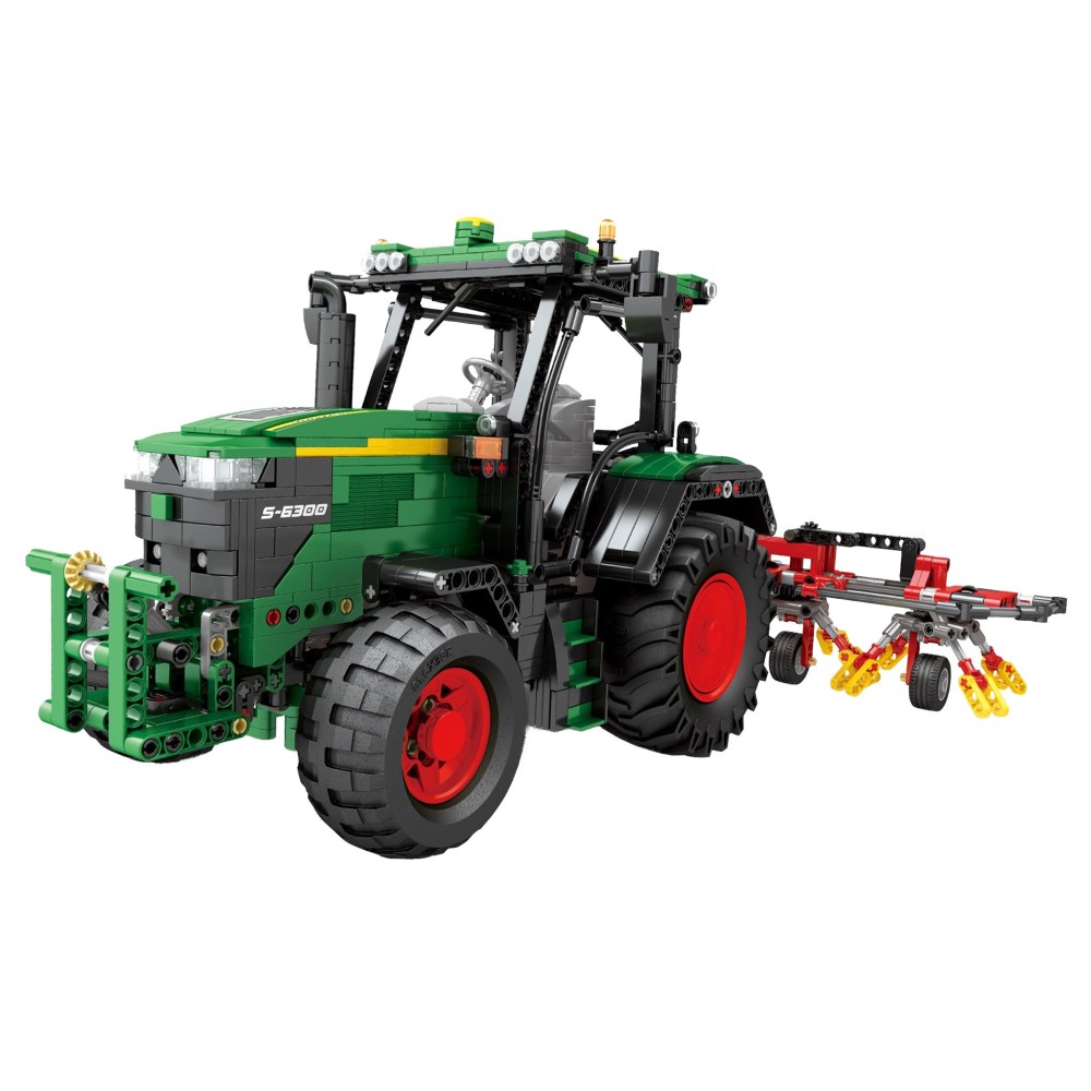 JOKO RC Stavebnica Traktor 1664ks na diaľkové ovládanie + 4 motori a LED svetlo