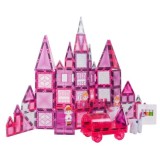 JOKO Sada Magnetická Stavebncia Zámok s Princeznou 126ks, fixy na maľovanie kociek