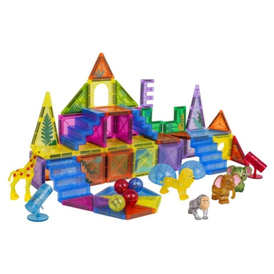 JOKO Sada Magnetická Stavebnica 3D ZOO 64ks
