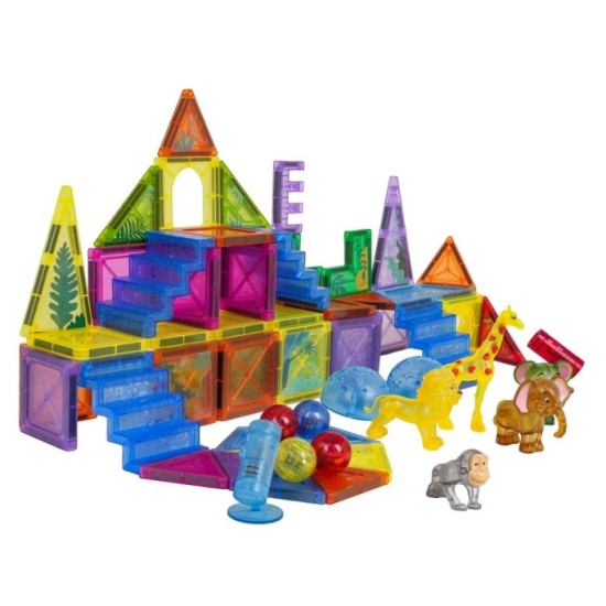 JOKO Sada Magnetická Stavebnica 3D ZOO 64ks