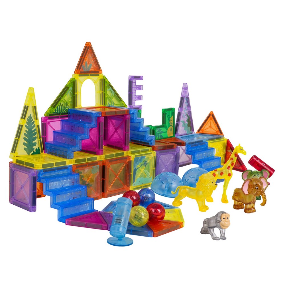 JOKO Sada Magnetická Stavebnica 3D ZOO 64ks