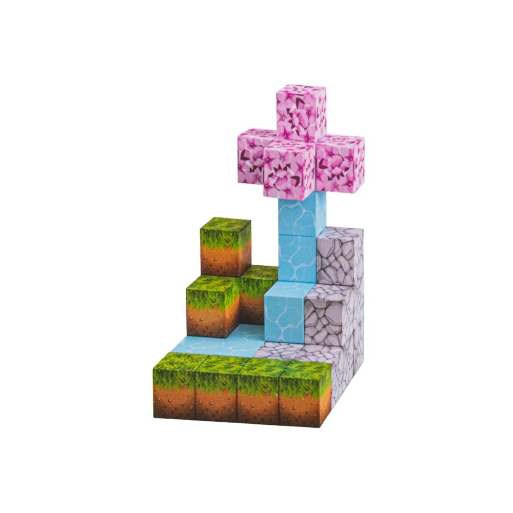 JOKO Sada Magnetické Kocky 3D 384ks